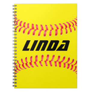 Cuaderno Portátil personalizado Softball