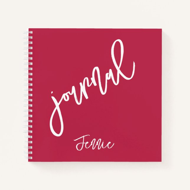 Cuaderno Portátil personalizado Viva Magenta (Anverso)