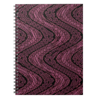 Cuaderno Portátil Piel de serpiente rosa