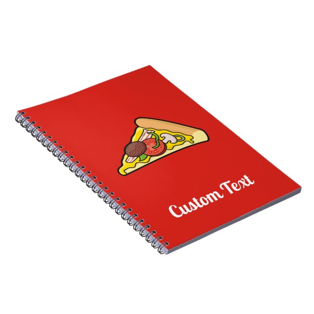 Cuaderno Portátil Pizza Slice (Lado Derecho)