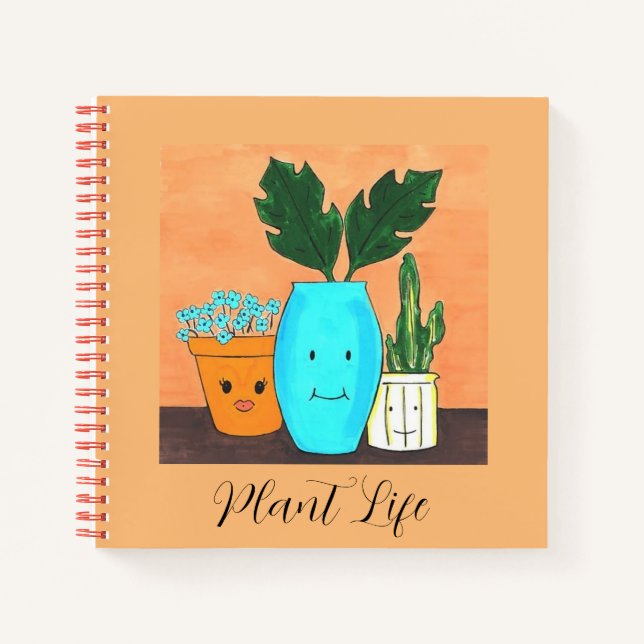Cuaderno Portátil Plant Life (Anverso)