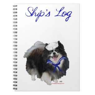 Cuaderno Portátil Pomeranian Sailor