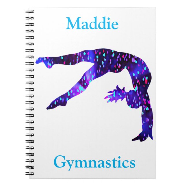 Cuaderno Portátil portátil para manantiales de gimnasia (Frente)