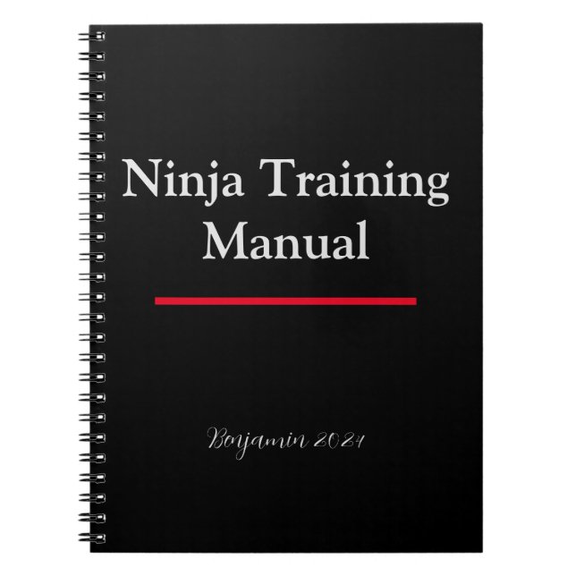 Cuaderno Portátil portátil personalizado del manual de form (Frente)