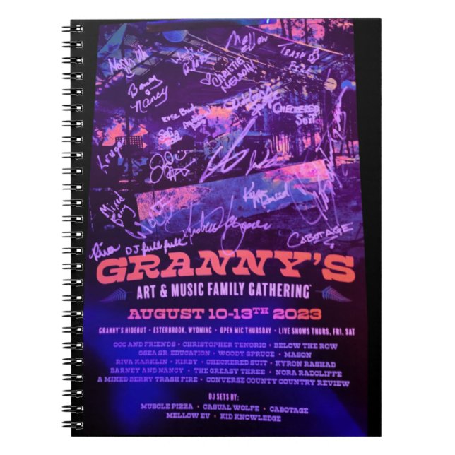 Cuaderno Portátil Poster 2023 (Frente)