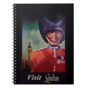 Cuaderno Portátil Poster de Londres