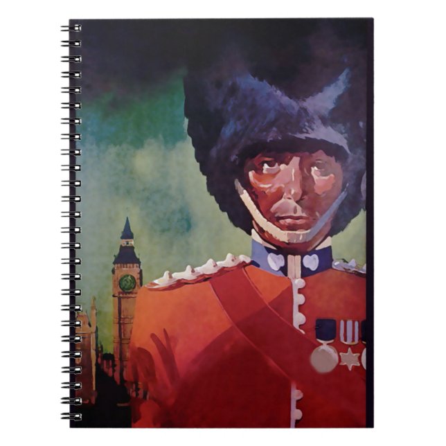 Cuaderno Portátil Poster de Londres (Frente)