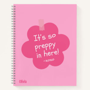 Cuaderno Portátil Preppy