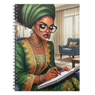 Cuaderno Portátil Princesa Verde