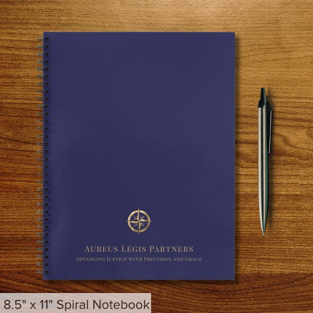 Cuaderno Portátil profesional legal Blue Gold (Subido por el creador)
