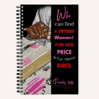 Cuaderno Portátil Proverbs 31 Mujer