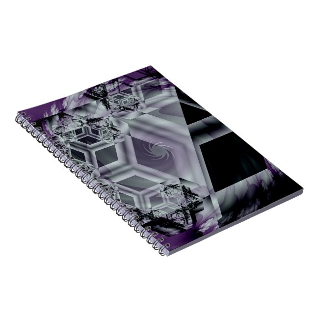 Cuaderno Portátil Purple Hue (Lado Derecho)