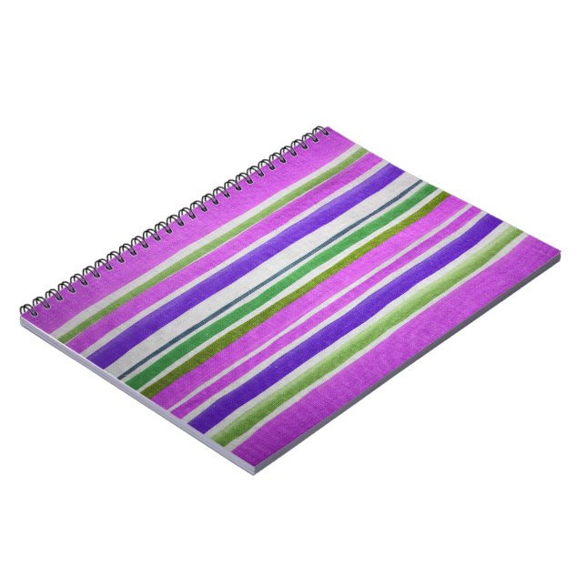 Cuaderno Portátil rayado multicolor (Lado Izquierdo)