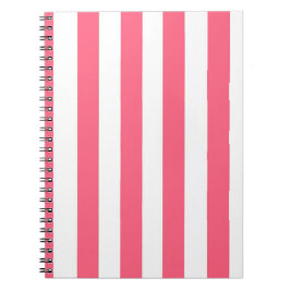 Cuaderno Portátil rayado rosado