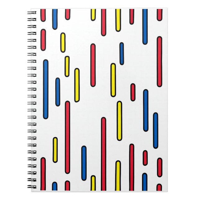 Cuaderno Portátil Rítmico Rain (Frente)