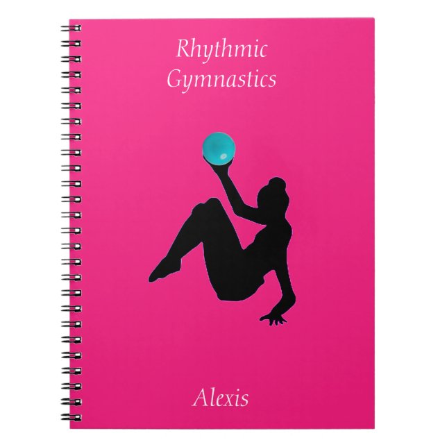 Cuaderno Portátil Rítmico Rítmico Routine Gymnastics Ball (Frente)