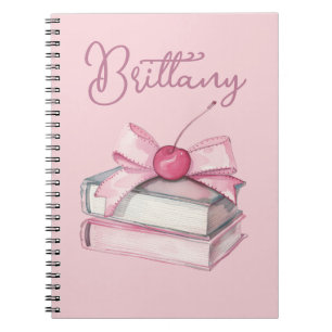 Cuaderno Portátil rosa de Bonito Coquette para aficionados 