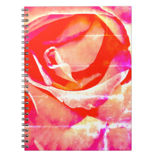 Cuaderno Portátil Rosa de diseño brillante
