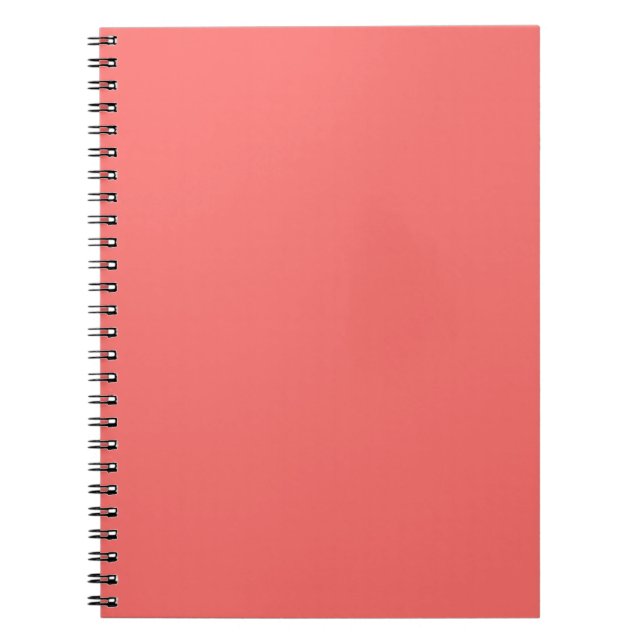 Cuaderno Portátil rosa de salmón (Frente)