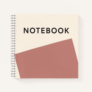 Cuaderno Portátil Rosa minimalista Terracotta