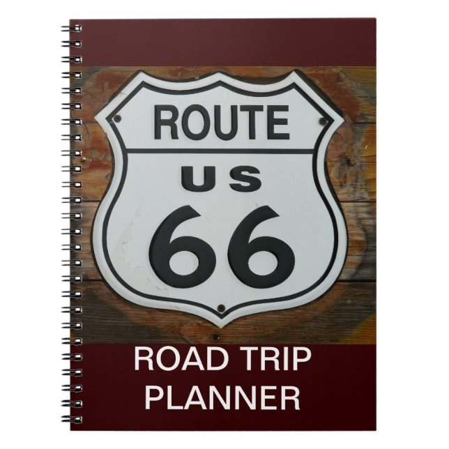 Cuaderno Portátil Route 66 (Frente)