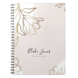Cuaderno Portátil Rubor personalizado Delicado