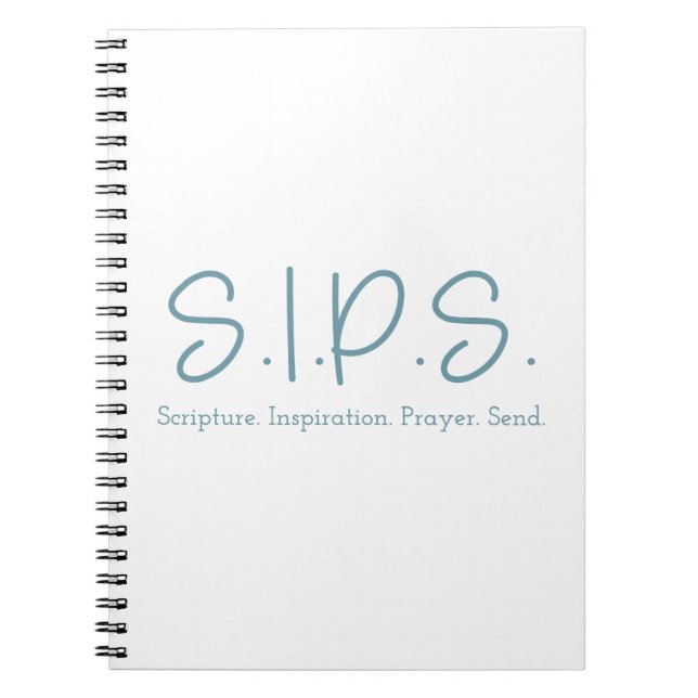 Cuaderno Portátil S.I.P.S. - Azul (Frente)