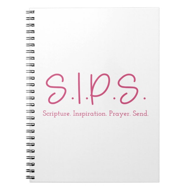Cuaderno Portátil S.I.P.S. - Rosa (Frente)