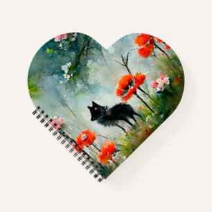 Cuaderno Portátil salvaje floral