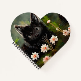 Cuaderno Portátil salvaje floral