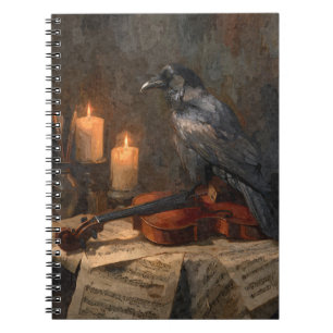 Cuaderno Portátil sinfónico Raven Dark