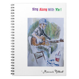 Cuaderno Portátil "Sing Along"