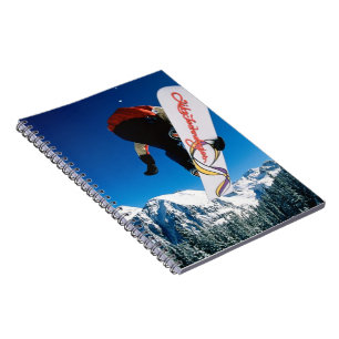 Cuaderno Portátil-Snowboarder