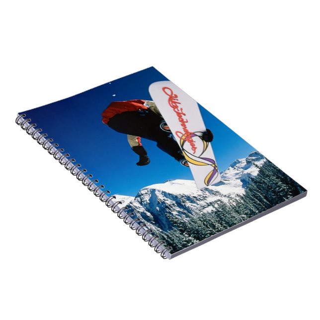 Cuaderno Portátil-Snowboarder (Lado Derecho)