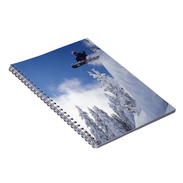 Cuaderno Portátil-Snowboarder (Lado Derecho)