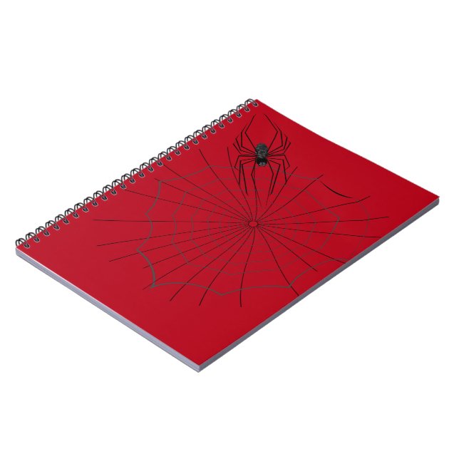 Cuaderno Portátil Spider Halloween (Lado Izquierdo)