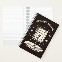 Cuaderno Portátil Standup Thoughts sin filtrar