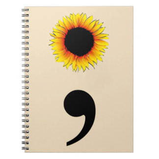 Cuaderno Portátil Sunflower Semicolon