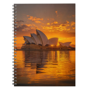 Cuaderno Portátil Sunrise de la Ópera de Sídney