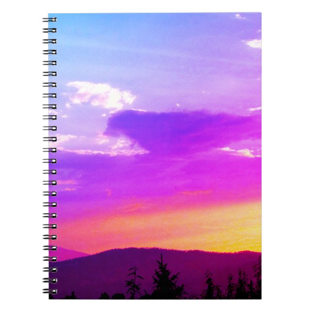 Cuaderno Portátil Sunset (Frente)