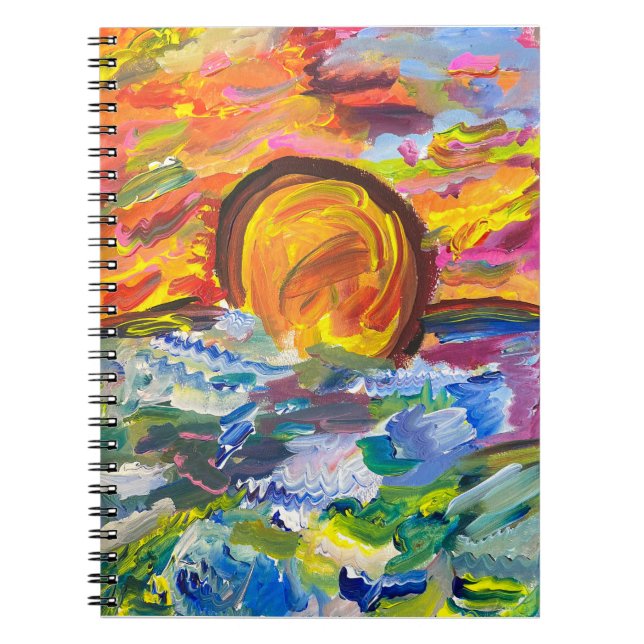 Cuaderno Portátil Sunset (Frente)