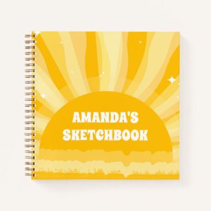 Cuaderno Portátil Sunshine Personalized Kids Sketchbook