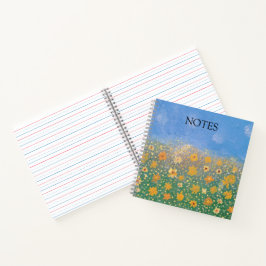 Cuaderno Portátil Sunshine Sunflower
