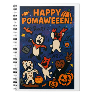 Cuaderno Portátil Super Pom Pomaween