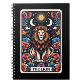 Cuaderno Portátil Tarot con tarjeta de aguardiente de león