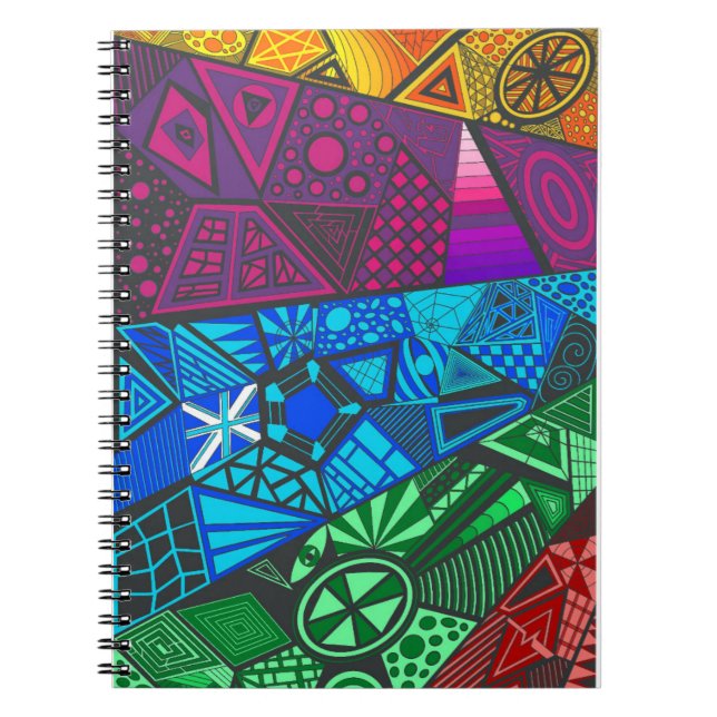 Cuaderno Portátil tecnicolor (Frente)