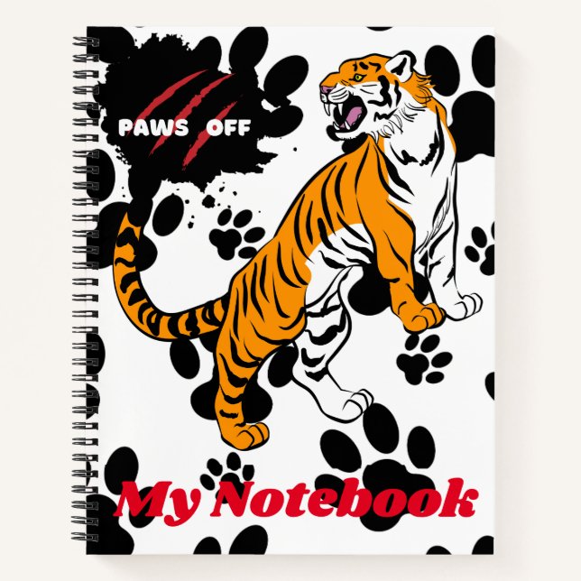 Cuaderno Portátil Tiger (Anverso)