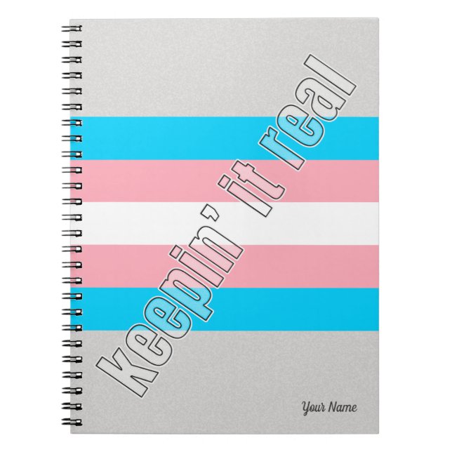 Cuaderno Portátil Trans Pride (Frente)