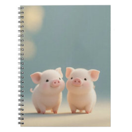Cuaderno Portátil Twin Piggies Joy