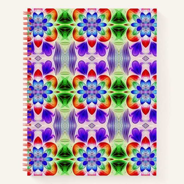 Cuaderno Portátil, un diseño único y colorido (Anverso)